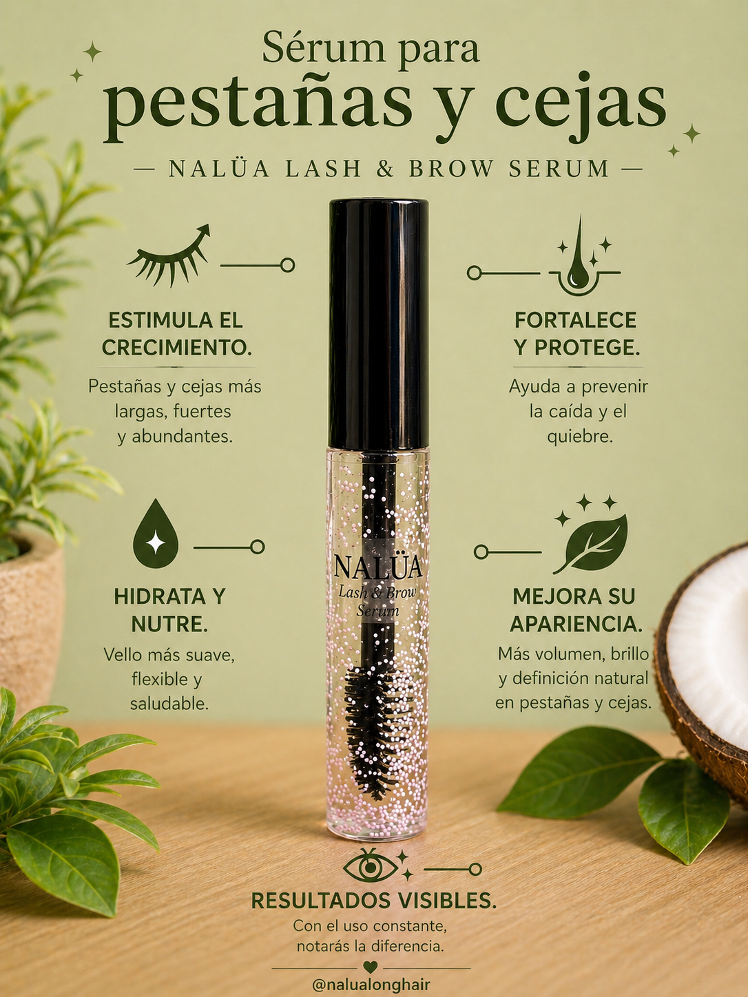 Nalüa Long Hair – Lash & Brow Serum