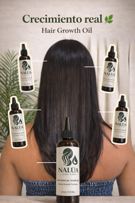 Nalüa Long Hair – Aceite Capilar para Crecimiento del Cabello | Hair Growth Oil 🌿